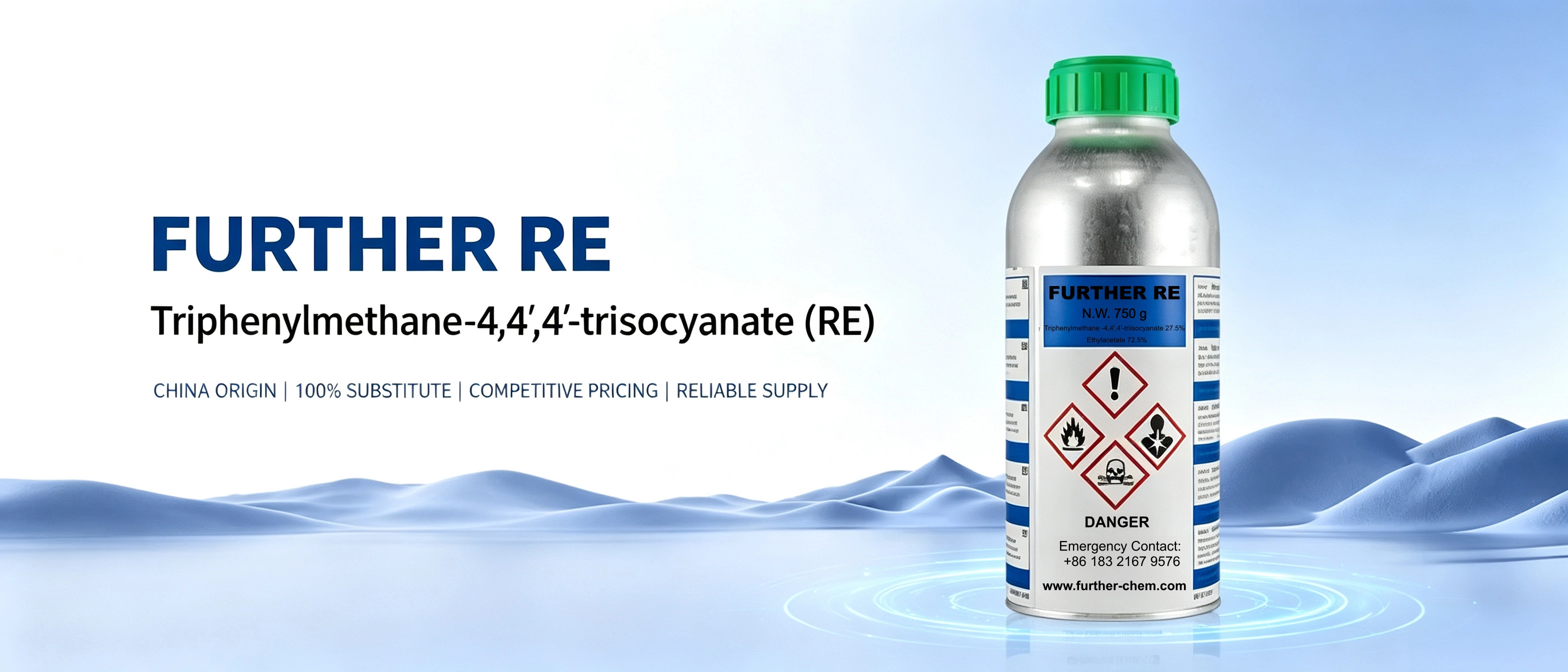 WIĘCEJ RE Trifenylometan-4,4,4'-trizocyjanian (RE)